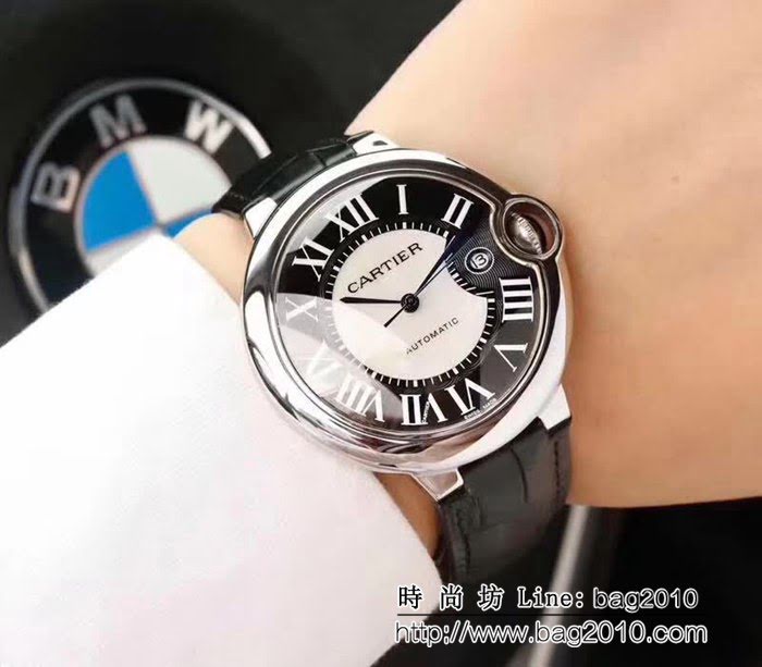 CARTIER卡地亞 藍氣球系列 商務時尚 高檔情侶腕錶 WSS3420